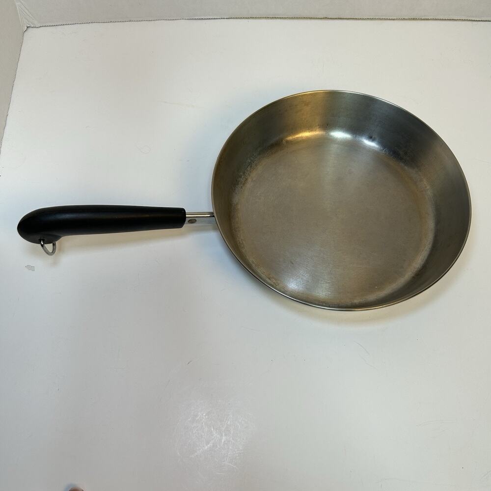 Revere Ware 1801 9” Skillet Stainless Steel Tri-Ply Disk Bottom Clinton,ILUSA94A